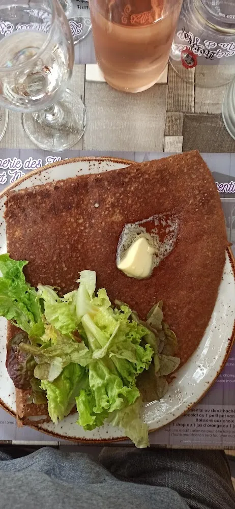 Galette Andouille Sauce Moutarde