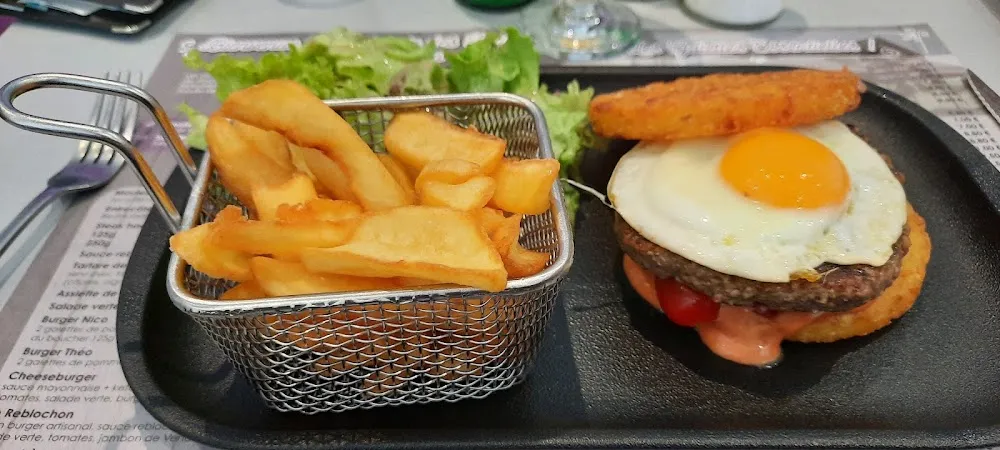Hamburger Frites Maison